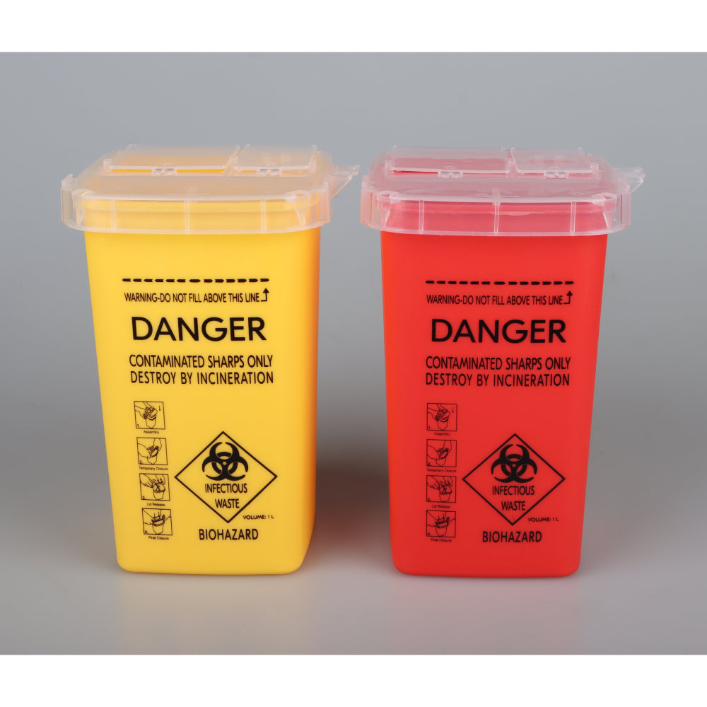 JRL Waste Blade Container Red