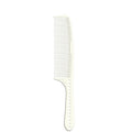 JRL Barbering Comb J201 7.6" White