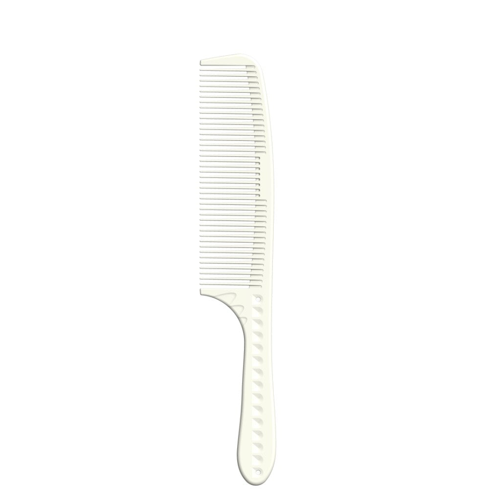 JRL Barbering Comb J201 7.6" White