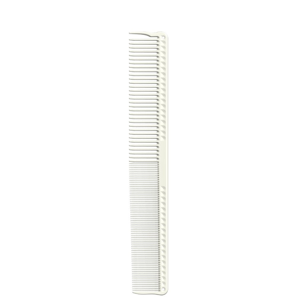 JRL Fine Cutting Comb J304 7.4" White