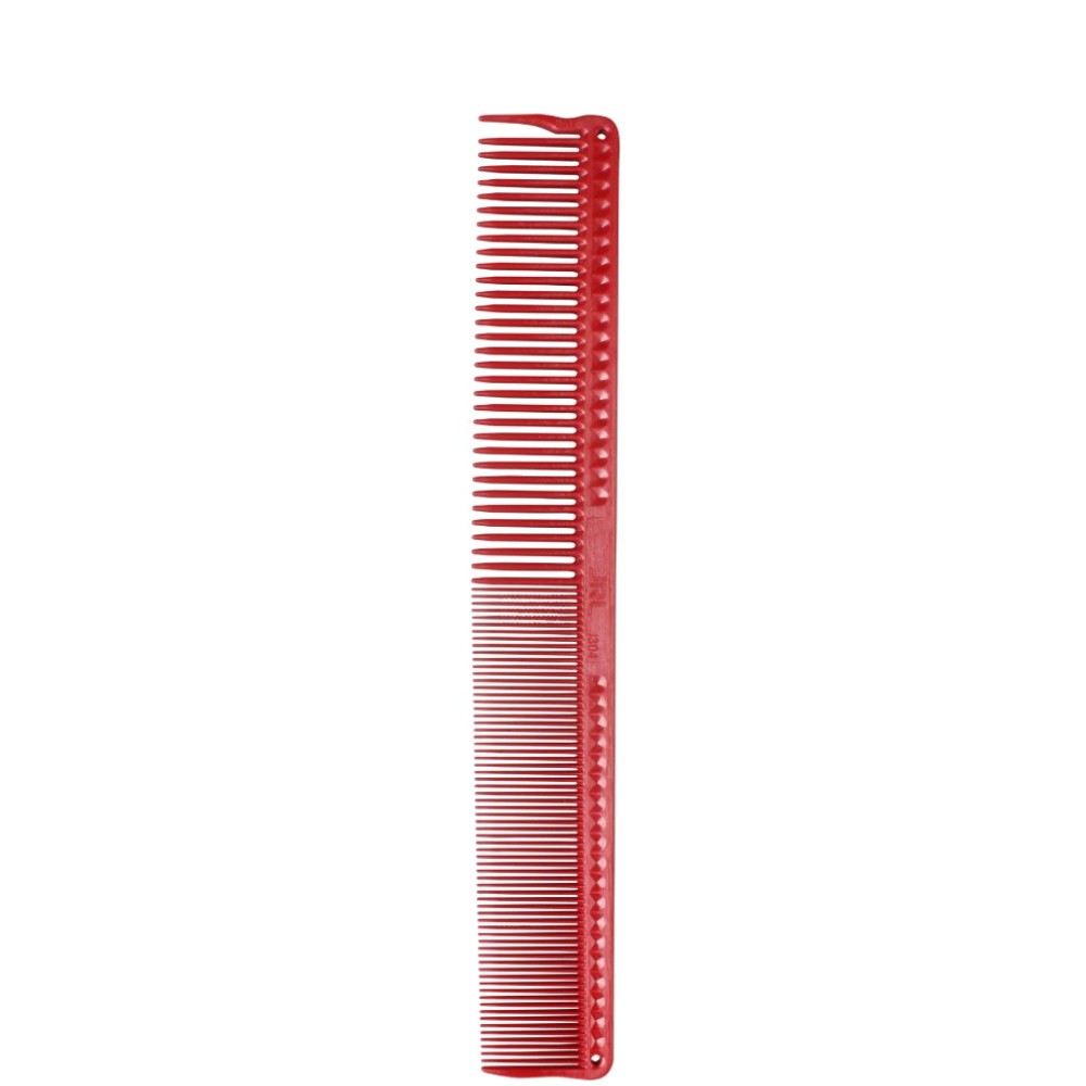 JRL Fine Cutting Comb J304 7.4" Red