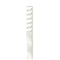 JRL Long Round Tooth Cutting Comb J306 9" White