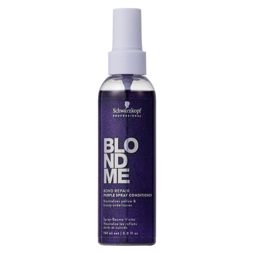 Schwarzkopf BlondMe Bond Repair Purple Spray Conditioner 150ml