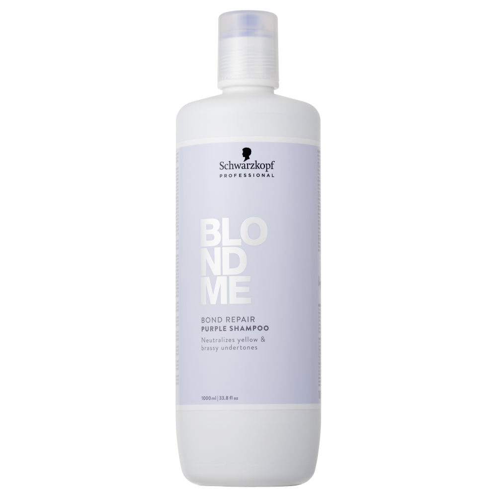 Schwarzkopf BlondMe Bond Repair Purple Shampoo 1000ml