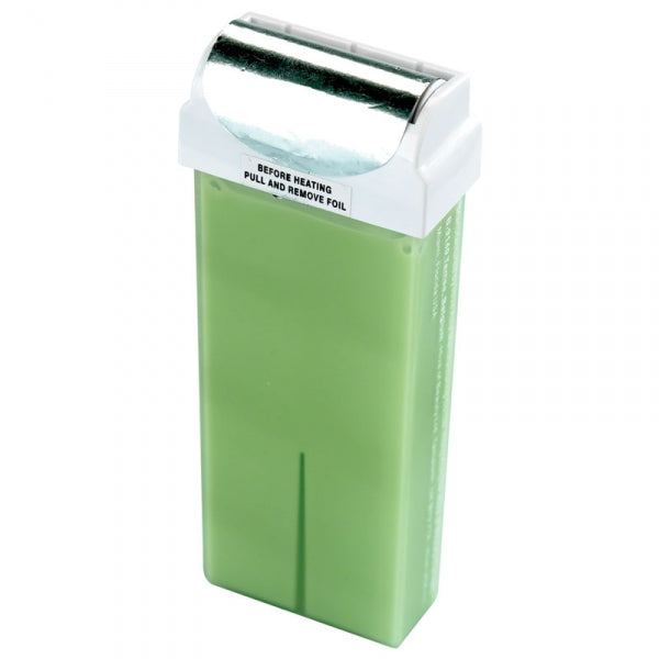 Skinmate Green Wax Cartridge 100g & Large Roller Head - Single
