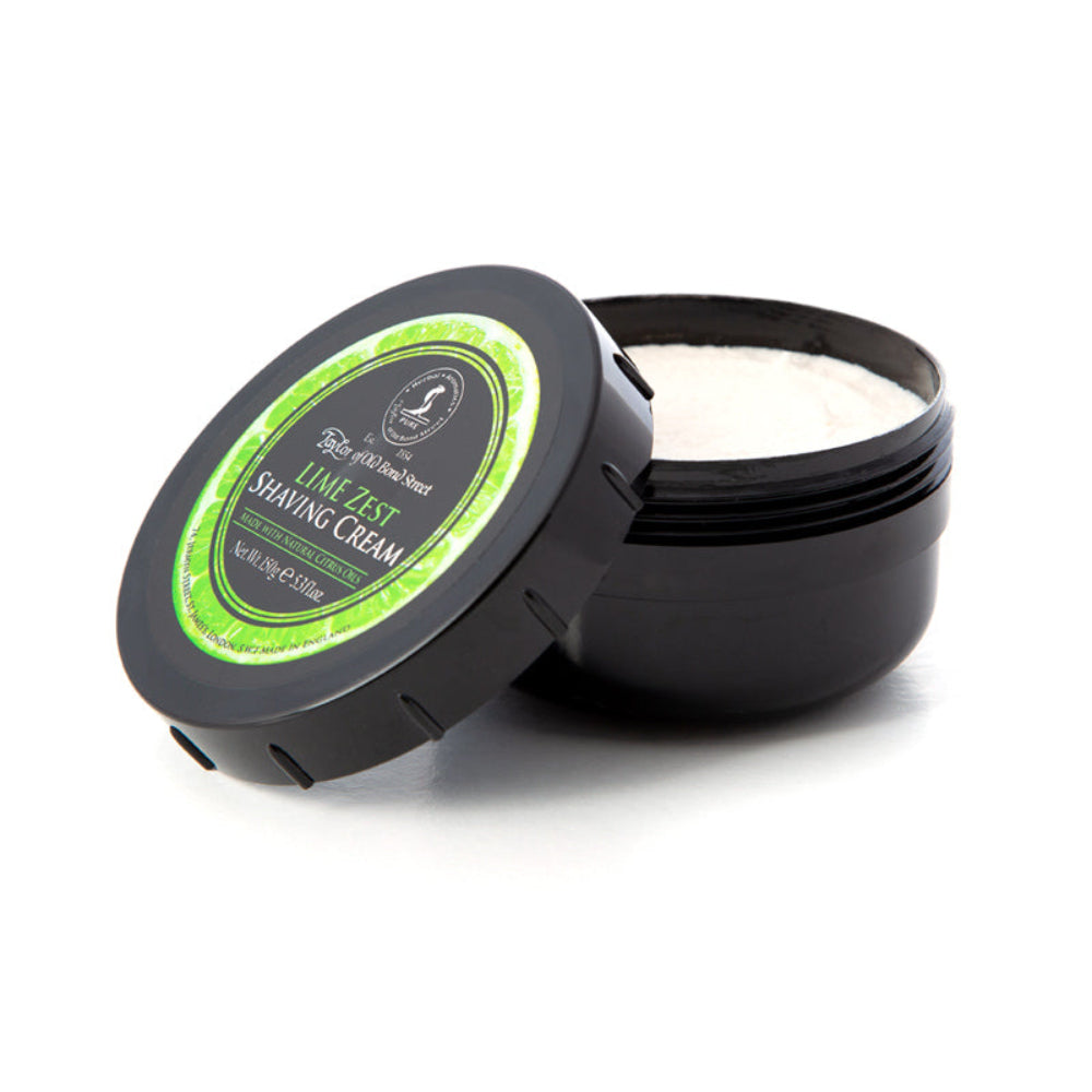Taylor of Old Bond Street Lime Zest Shaving Cream Bowl 150g