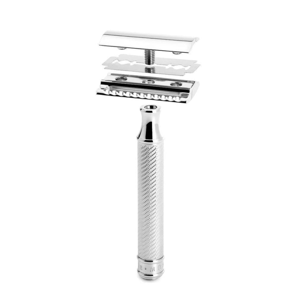 MUHLE TRADITIONAL Chrome Safety Razor (Closed Comb)
