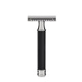 MUHLE TRADITIONAL Black/Chrome Safety Razor (Closed Comb)