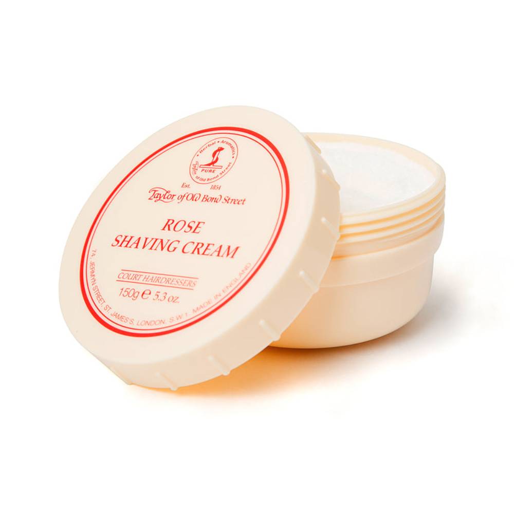 Taylors Shaving Cream Bowl Rose 150g