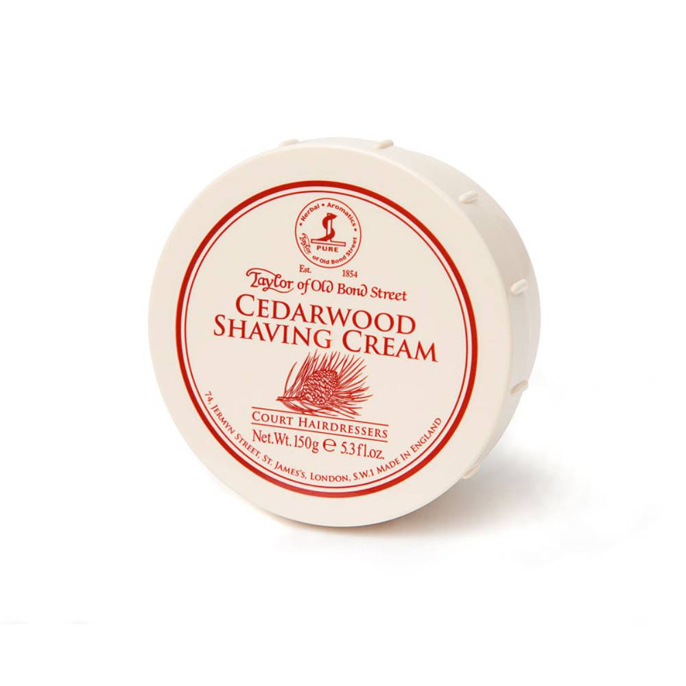 Taylors Shaving Cream Bowl Cedarwood 150g