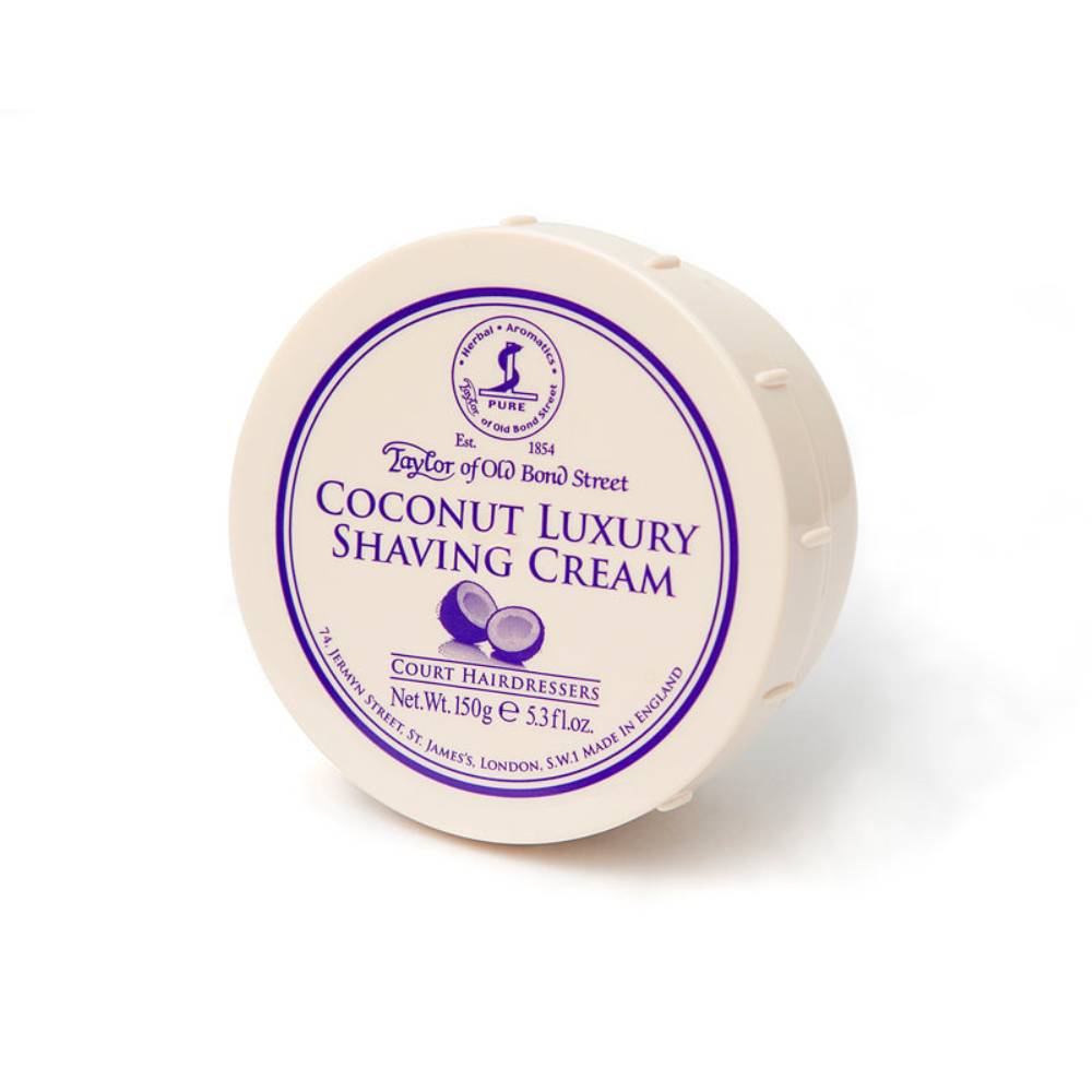 Taylors Shaving Cream Bowl Coconut 150g