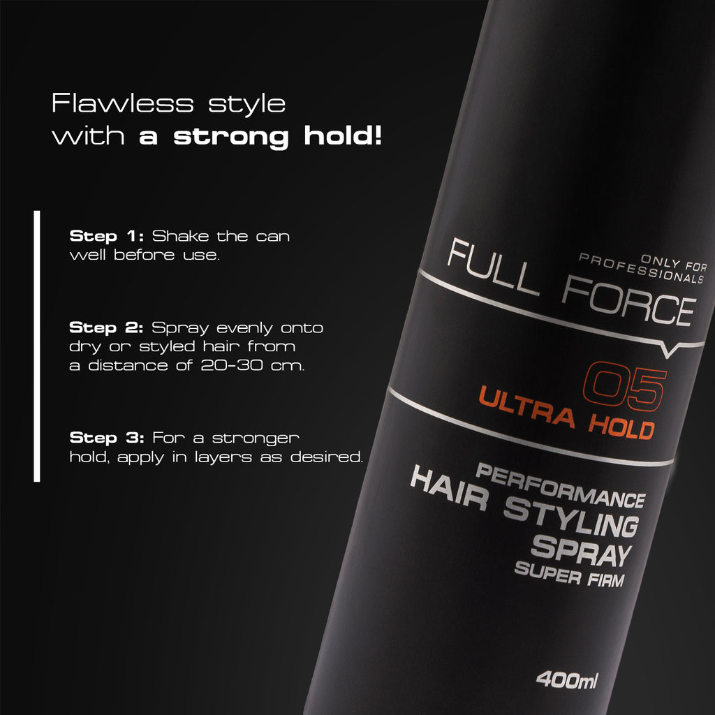 RedOne Full Force Ultra Hold Hair Styling Spray 400ml