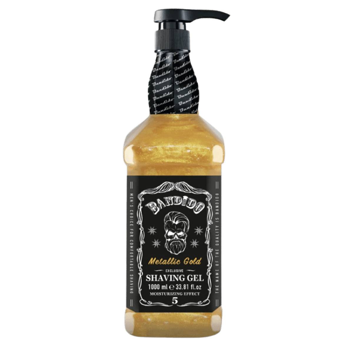 Bandido Shaving Gel Metallic Gold 1000ml