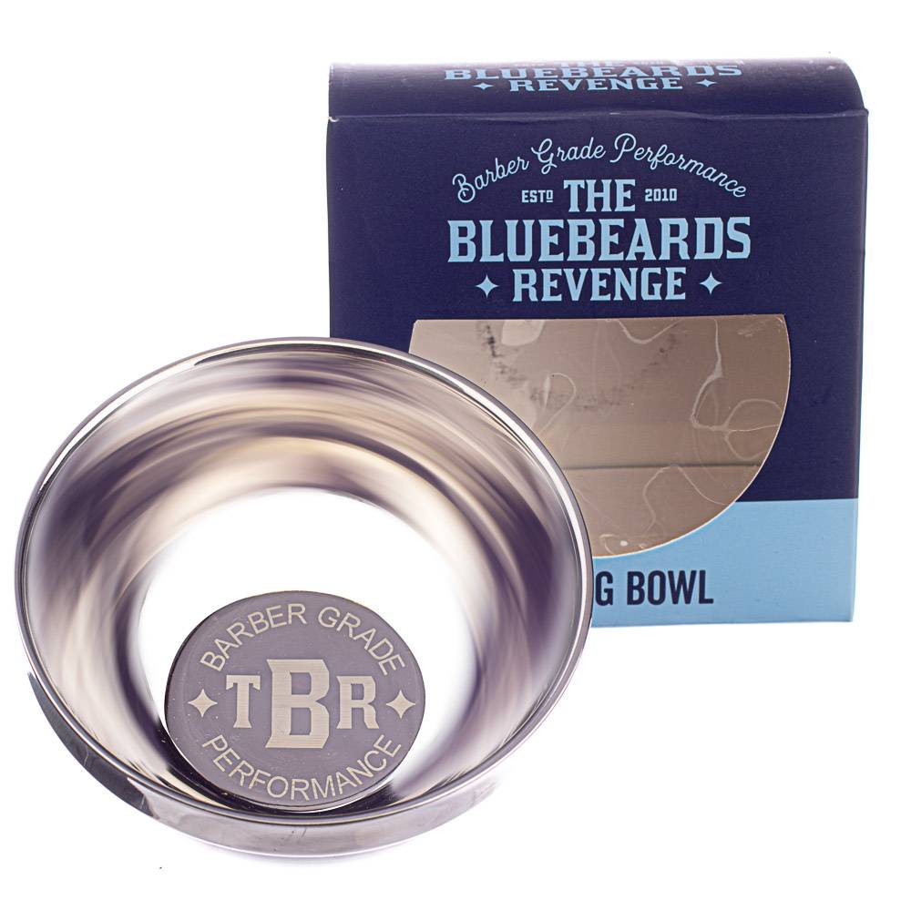 The Bluebeards Revenge Stainless Steel Big Shaving Bowl