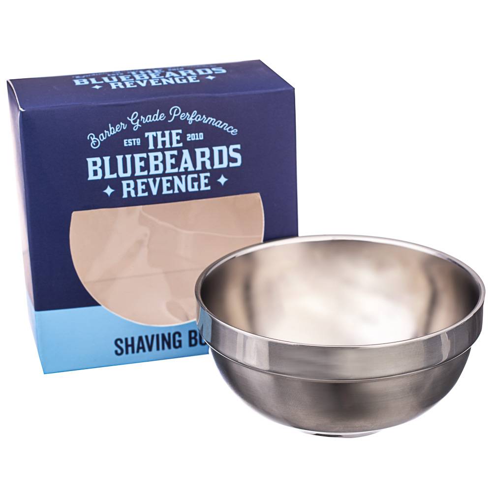 The Bluebeards Revenge Stainless Steel Big Shaving Bowl