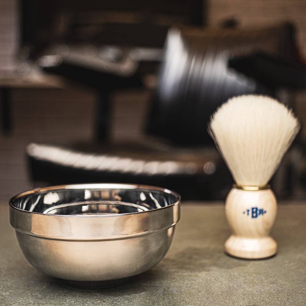 The Bluebeards Revenge Stainless Steel Big Shaving Bowl