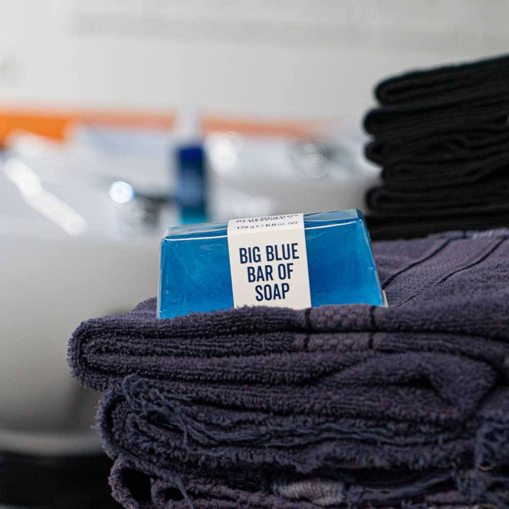 The Bluebeards Revenge Big Blue Bar Of Soap For Blokes 175g