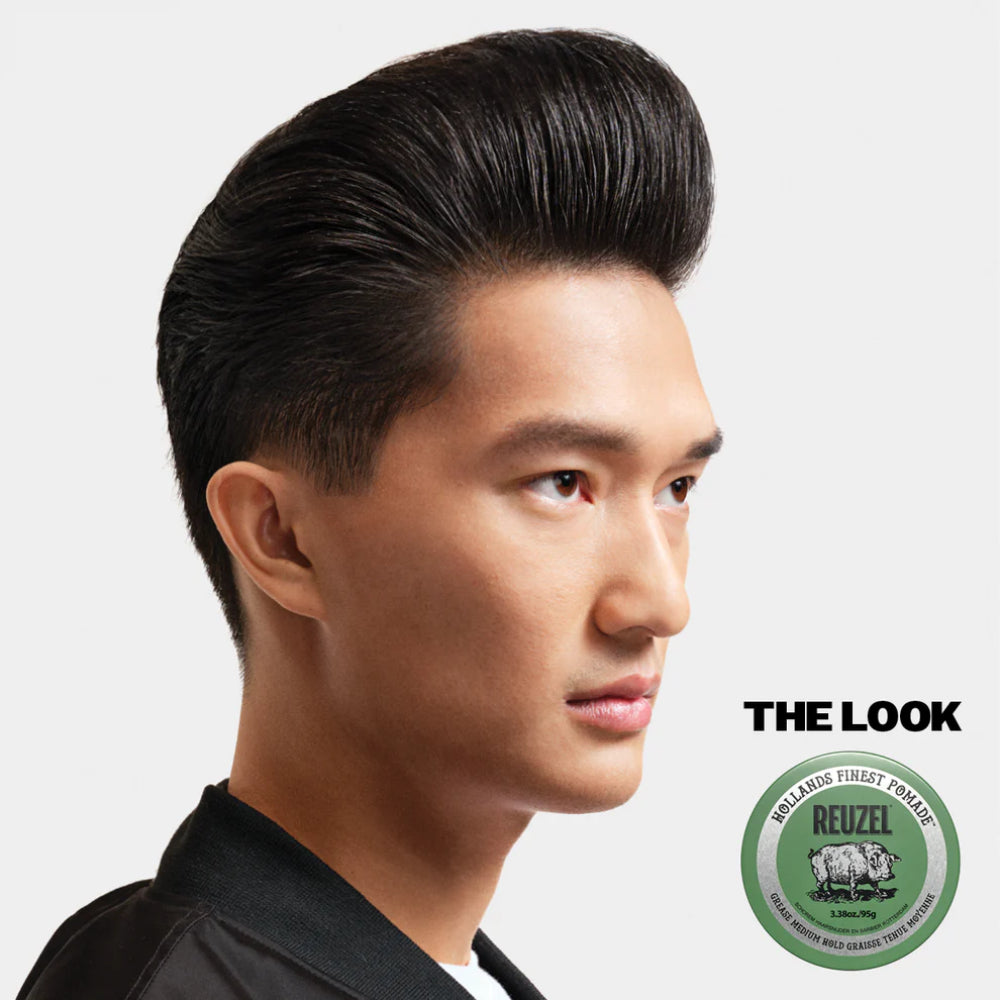 Reuzel Green Pomade Grease Medium Hold Backbar 95g