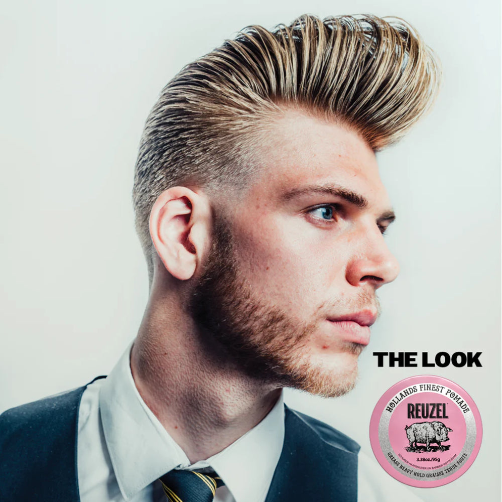 Reuzel Pink Pomade Grease Heavy Hold 95g
