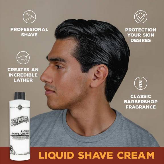 Suavecito Liquid Shave Cream 237ml