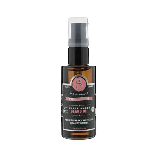 Suavecito Premium Blends Black Amber Beard Oil 30ml