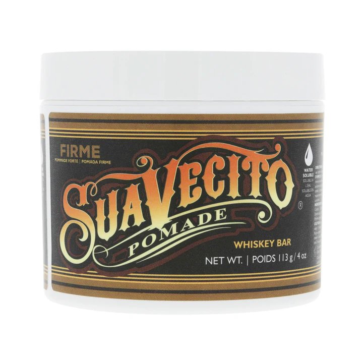 Suavecito Firme Strong Hold Pomade Whiskey Bar 113g