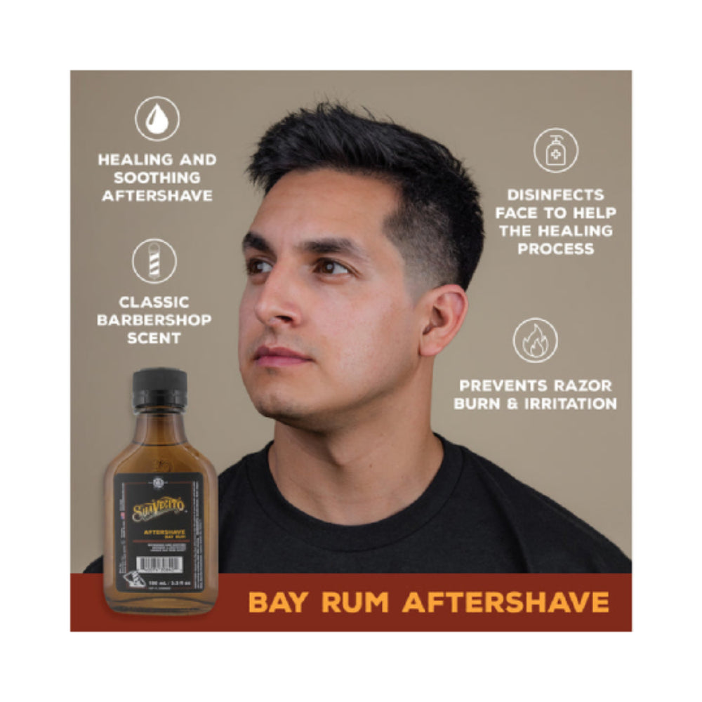Suavecito Bay Rum Aftershave 100ml