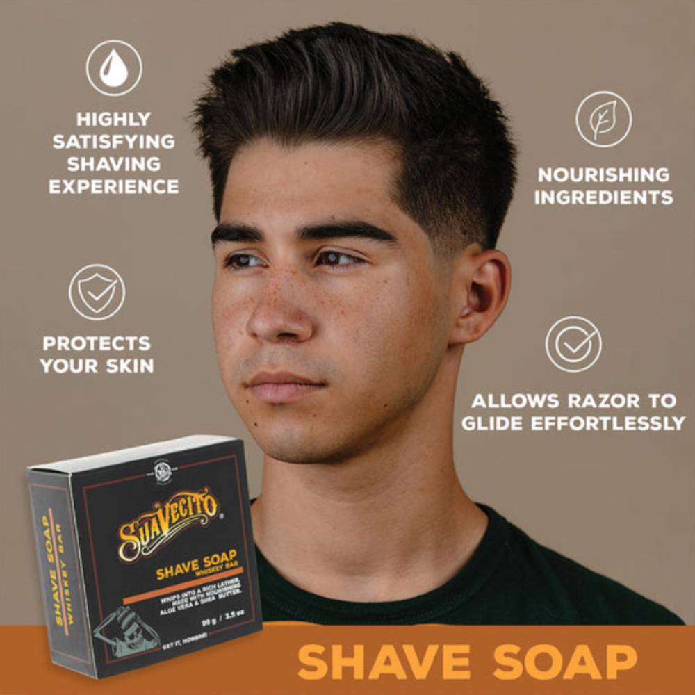 Suavecito Whiskey Bar Shave Soap 99g