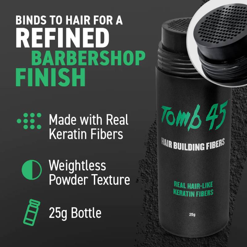 Tomb45 Hair Building Fibers Brown 25g