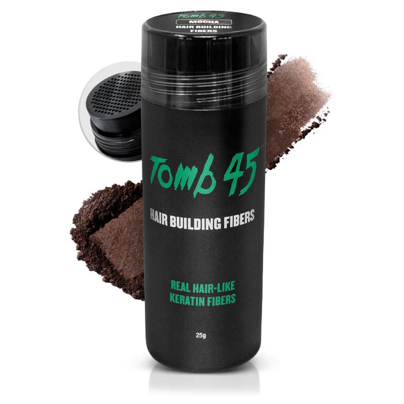 Tomb45 Hair Building Fibers Mocha (Black/Brown) 25g