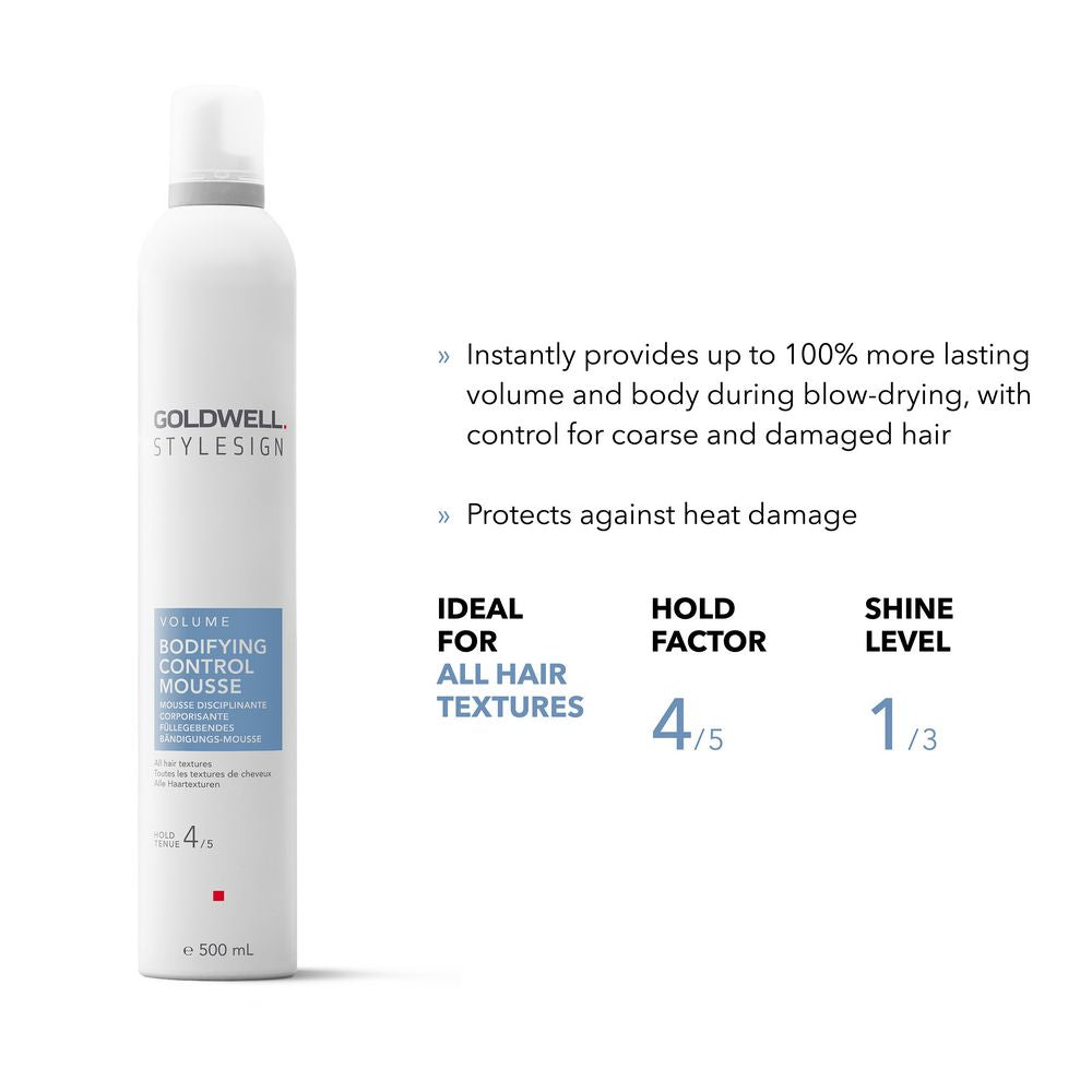 Goldwell StyleSign Bodifying Control Mousse 500ml