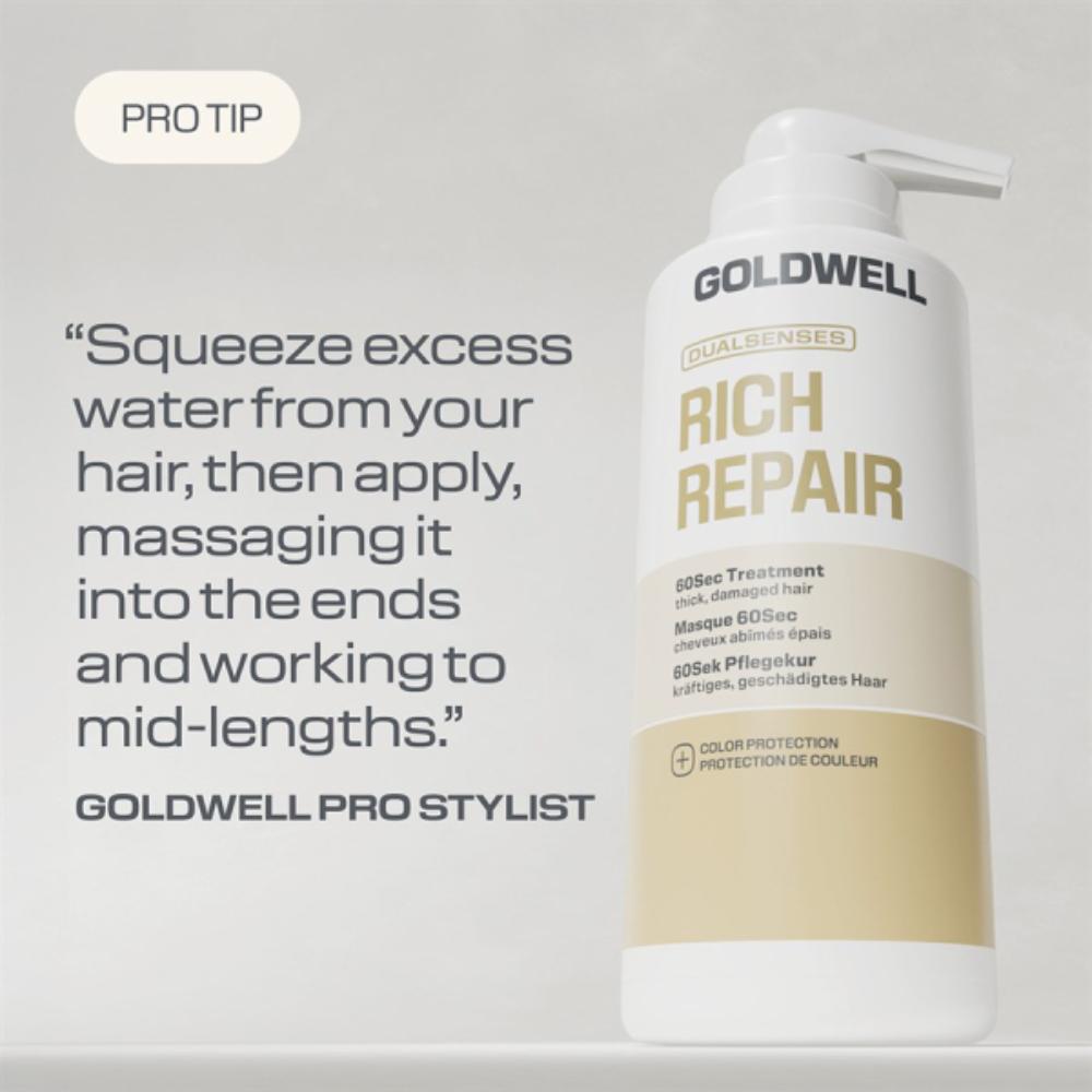 Goldwell Dualsenses Rich Repair 60sec Treatment 500ml