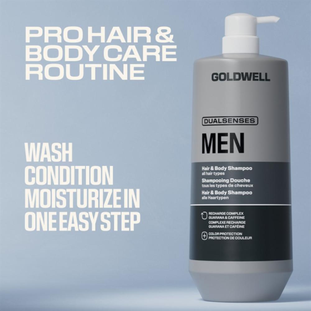 Goldwell Dualsenses Men Hair & Body Shampoo 1000ml
