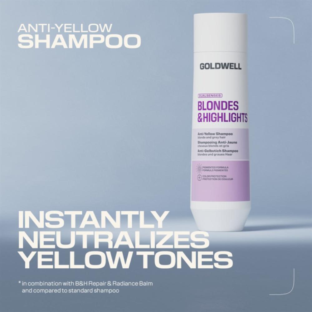 Goldwell Dualsenses Blondes & Highlights Anti-Yellow Shampoo 250ml