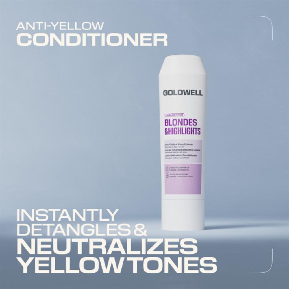 Goldwell Dualsenses Blondes & Highlights Anti-Yellow Conditioner 200ml