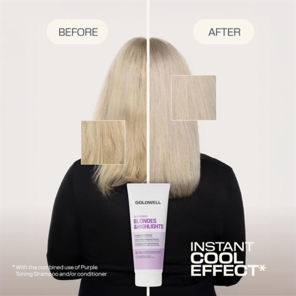 Goldwell Dualsenses Blondes & Highlights Toning Conditioner 200ml