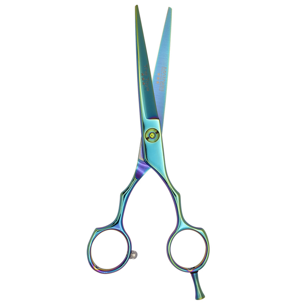 Matakki Toya Green Titanium Scissors 5.5"
