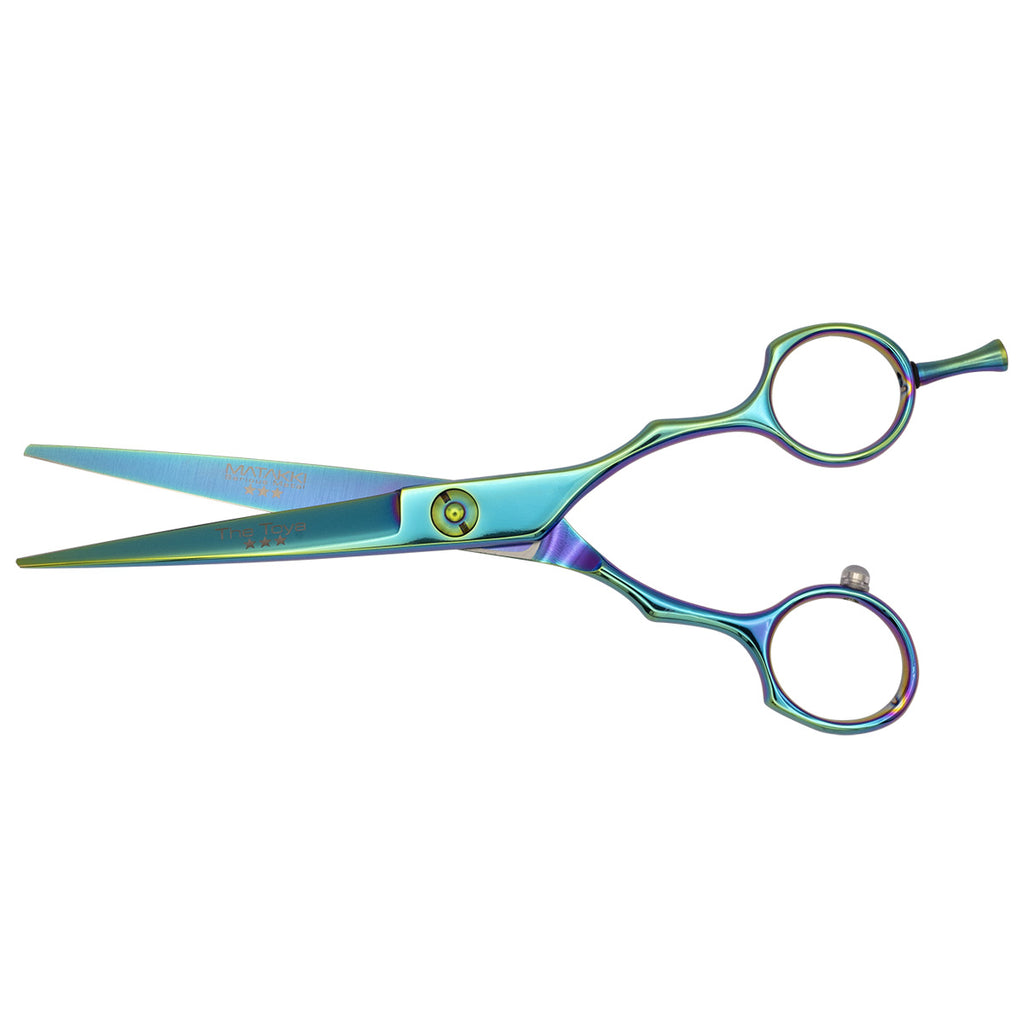 Matakki Toya Green Titanium Scissors 5.5"
