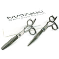 Matakki Black Ninja Scissors Set 6"