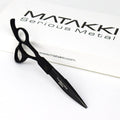 Matakki Black Ninja Left Handed Scissors 6"