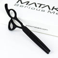 Matakki Black Ninja Thinning Scissor Left Handed 6"