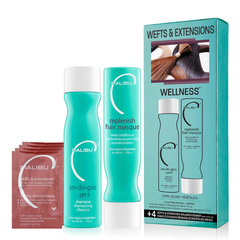 Malibu C Wefts & Extensions Wellness Collection