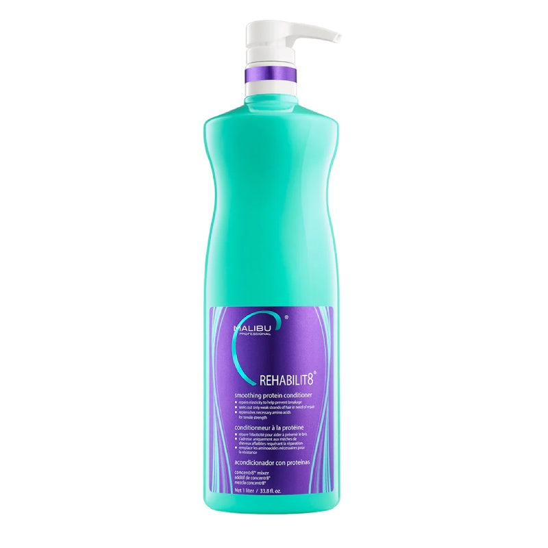 Malibu C Rehabilit8 Smoothing Protein Conditioner 1L