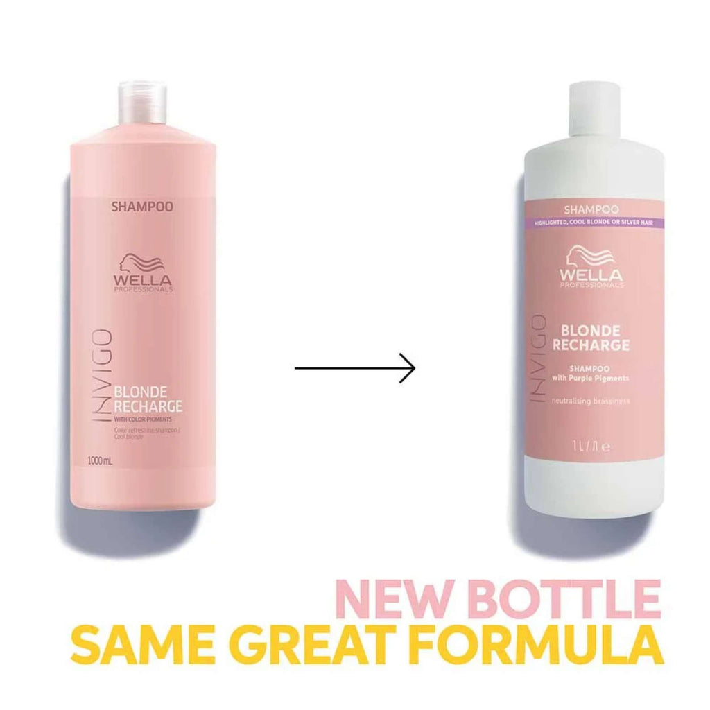 Wella Invigo Blonde Recharge Shampoo 1000ml