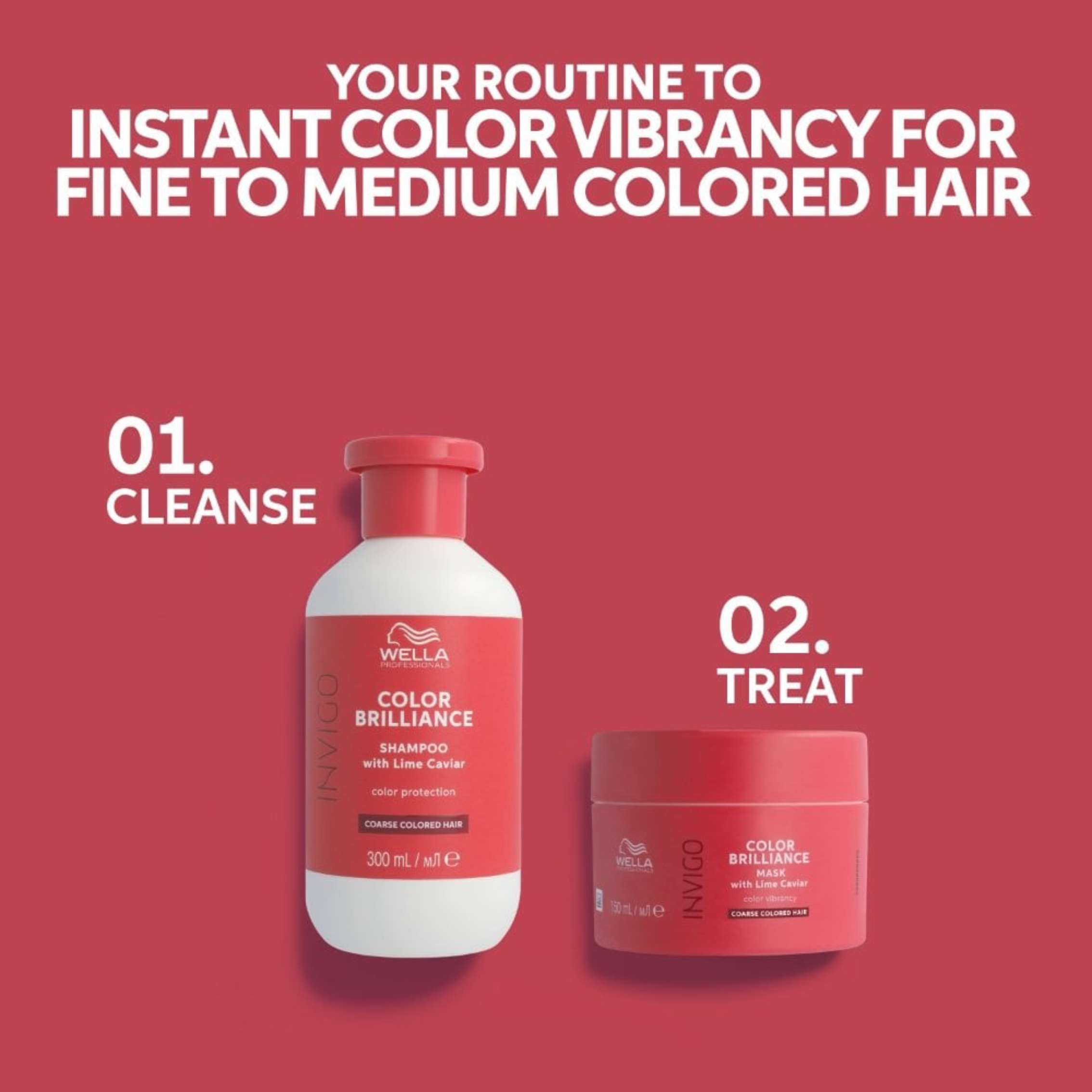 Wella Invigo Color Brilliance Shampoo Coarse 1000ml
