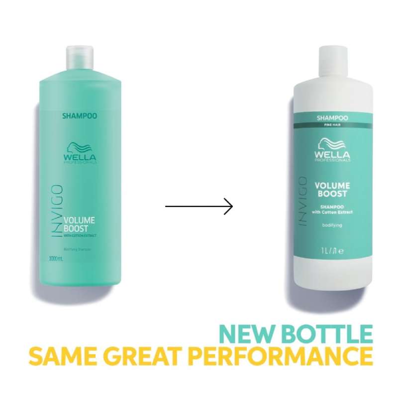 Wella Invigo Volume Boost Shampoo for Fine Hair 1000ml