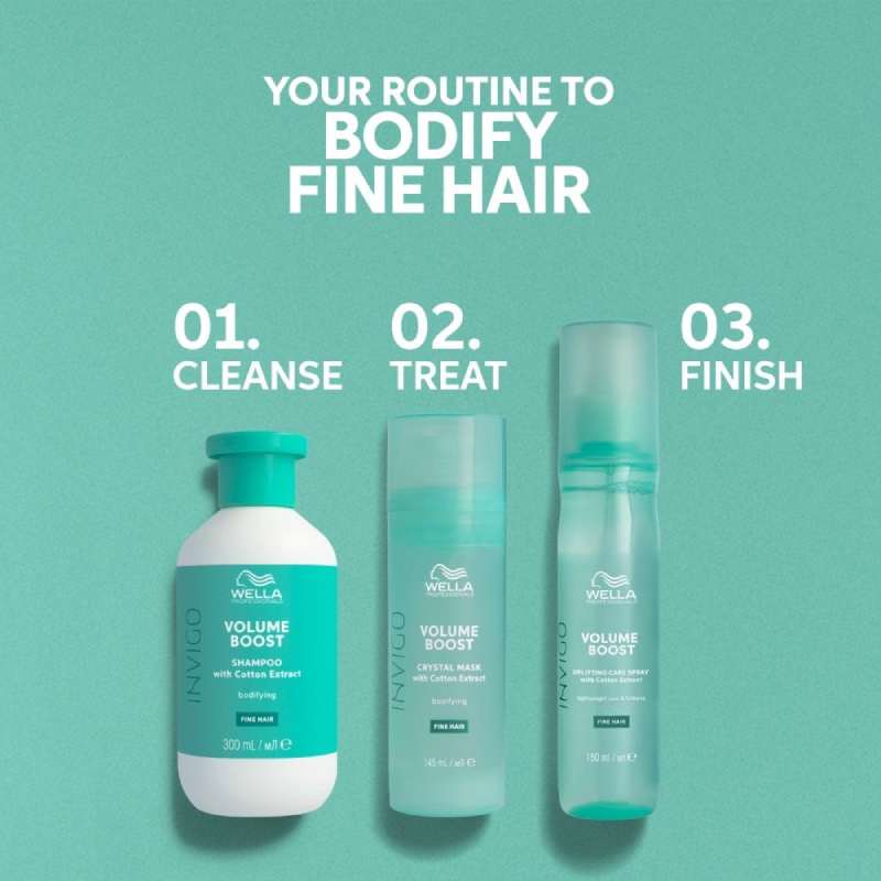 Wella Invigo Volume Boost Shampoo for Fine Hair 1000ml