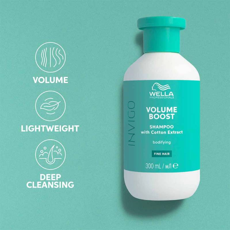 Wella Invigo Volume Boost Shampoo for Fine Hair 300ml