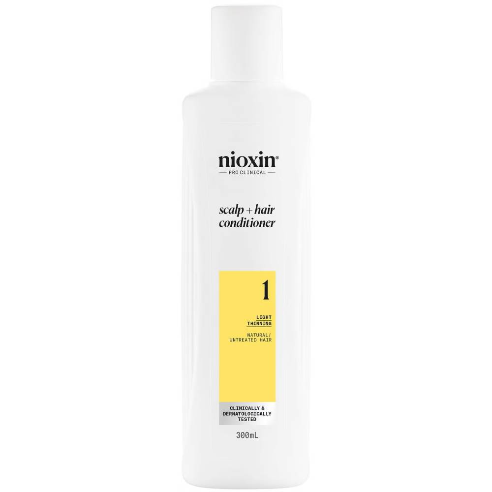 Nioxin System 1 Scalp + Hair Conditioner for Light Thinning Natural Hair 300ml