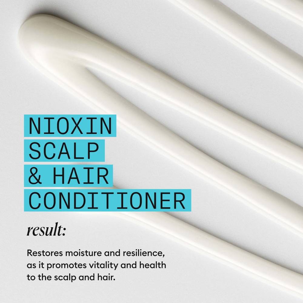 Nioxin System 3 Scalp + Hair Conditioner for Light Thinning Coloured Hair 300ml